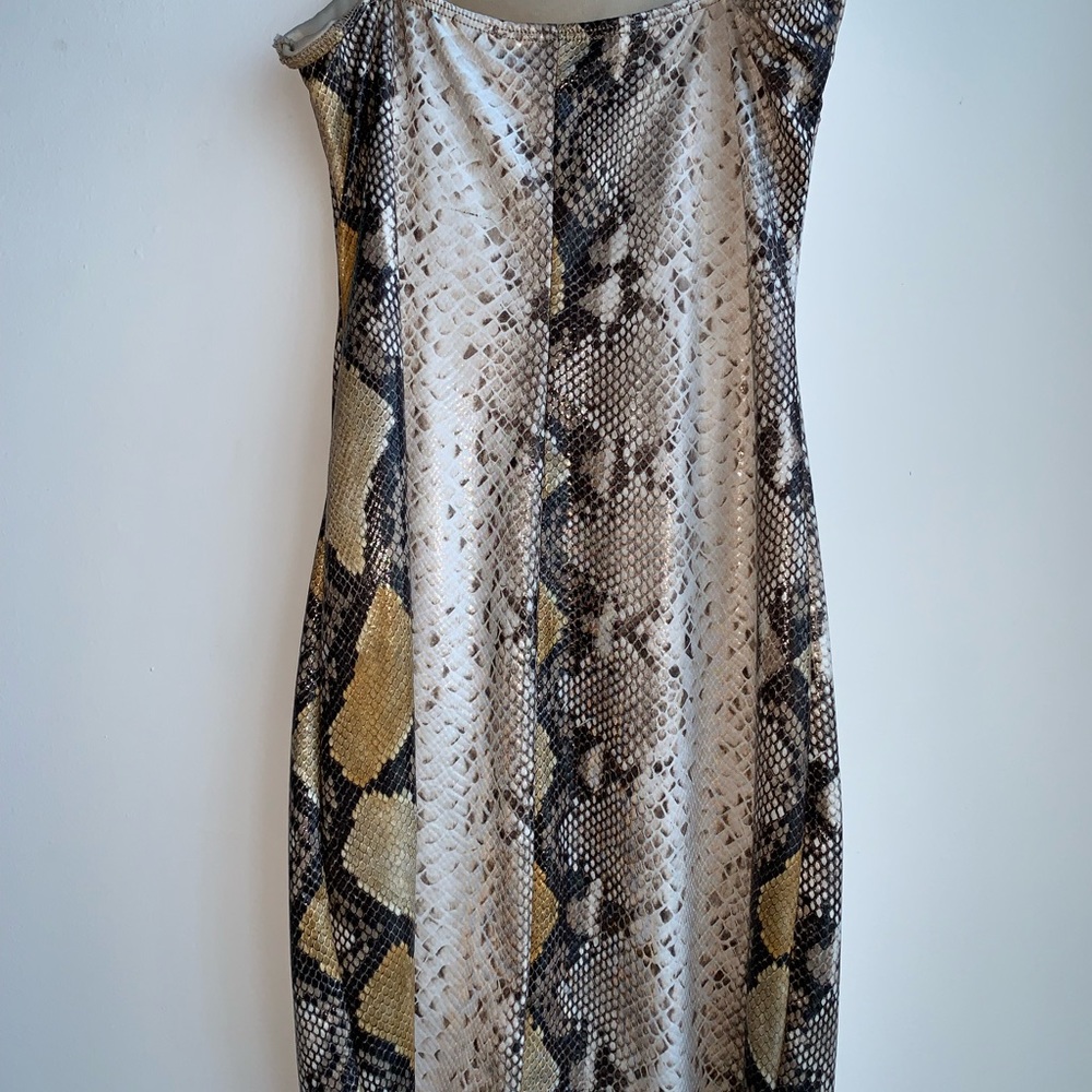 Snake print Mini Dress - Picture 3 of 3